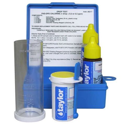 taylor k-1515-a drop test kit|taylor chlorine drop testing kit.